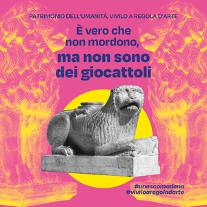 PATRIMONIO DELL'UMANITA'. VIVILO A REGOLA D'ARTE