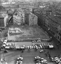 L'area dell'abbattimento del Palazzo di Giustizia (1963)
